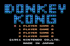 Donkey Kong Jr E-Reader screenshot 2 for GameBoy Advance